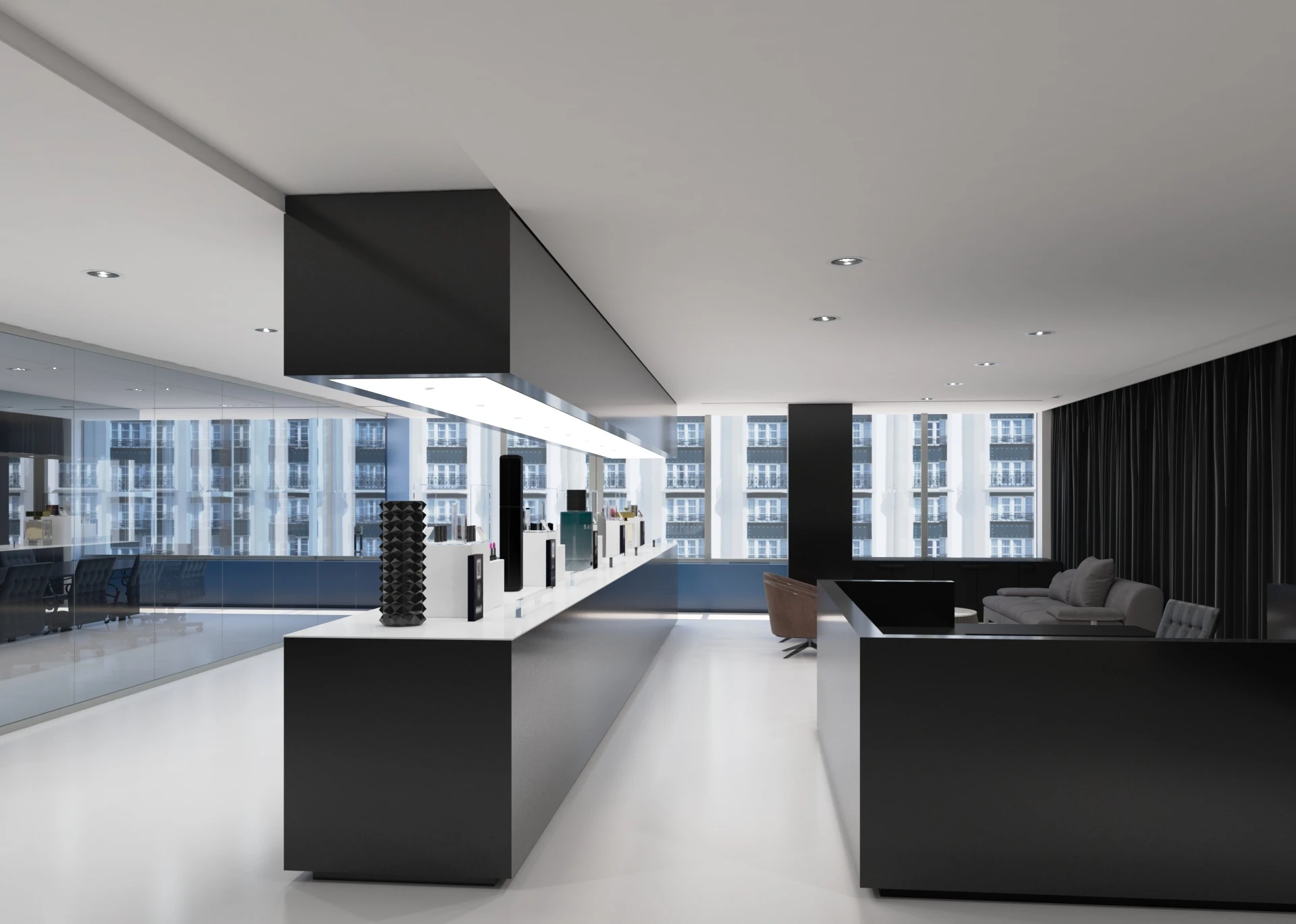 Cosmetics Skincare Beauty Store V1 3D Model_01